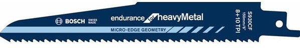 Bosch S 930 CF Reciprozaagblad Endurance for Heavy Metal 5st