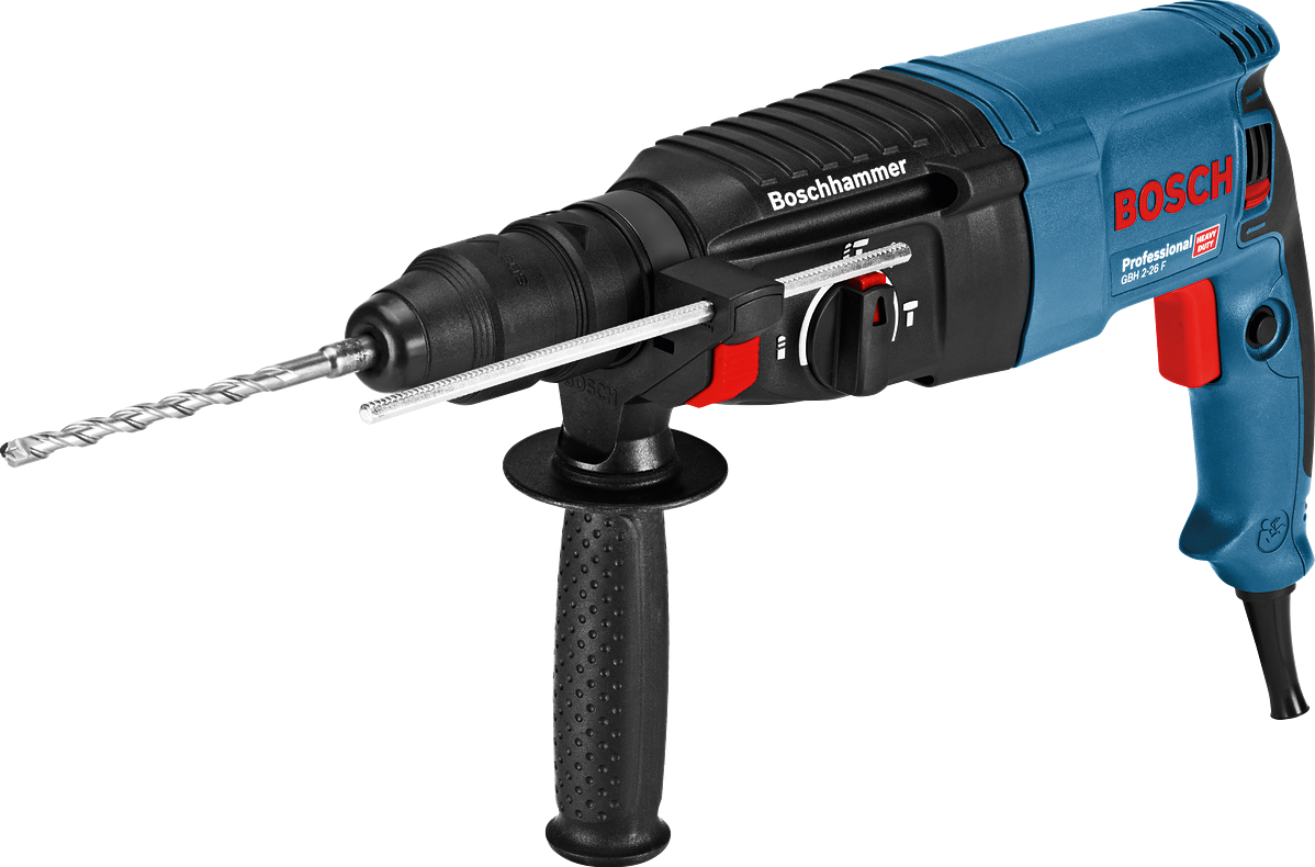 Bosch Blue GBH 2-26 F Bohrhammer 830W im Koffer + 5 SDS-Plus Bohrer