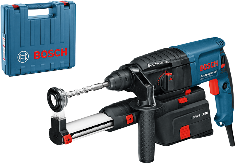 Bosch Professional GBH 2-23 REA Boorhamer met Afzuiging SDS-PLUS 2,3J 710W 230V - 0611250500
