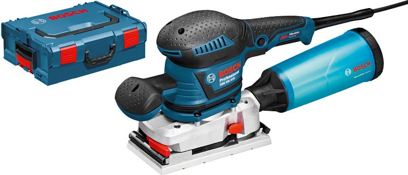 Bosch Blauw GSS 230 AVE Vlakschuurmachine 300W 230V in L-BOXX