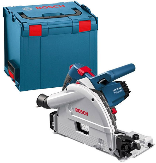 Bosch Blauw GKT 55 GCE Invalzaag Ø165 1400W in L-BOXX - 0601675001