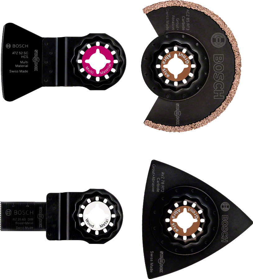 Bosch Multitool Accessoireset 4-delig BOS-2609256978