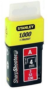 Stanley 1-TRA202T Staples 4mm Type A 1000pcs