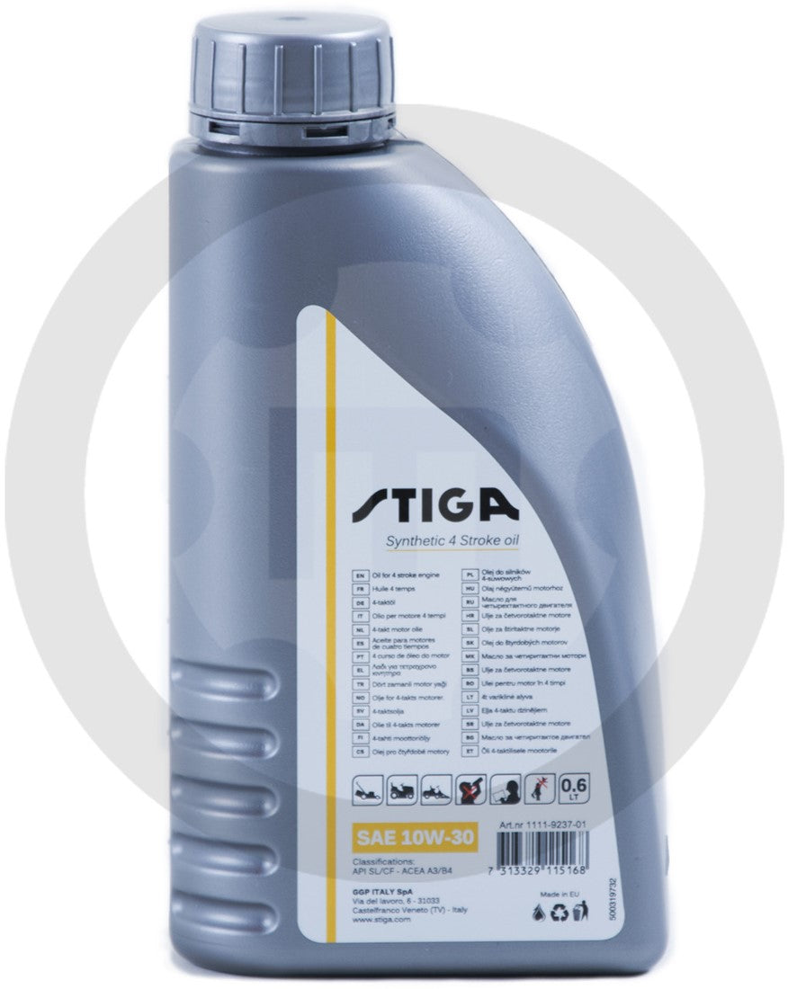 Stiga Synthetic 4 Stroke Oil SAE 10w 30