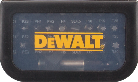 DT7944S 31 Piece Bit Set in Cassette
