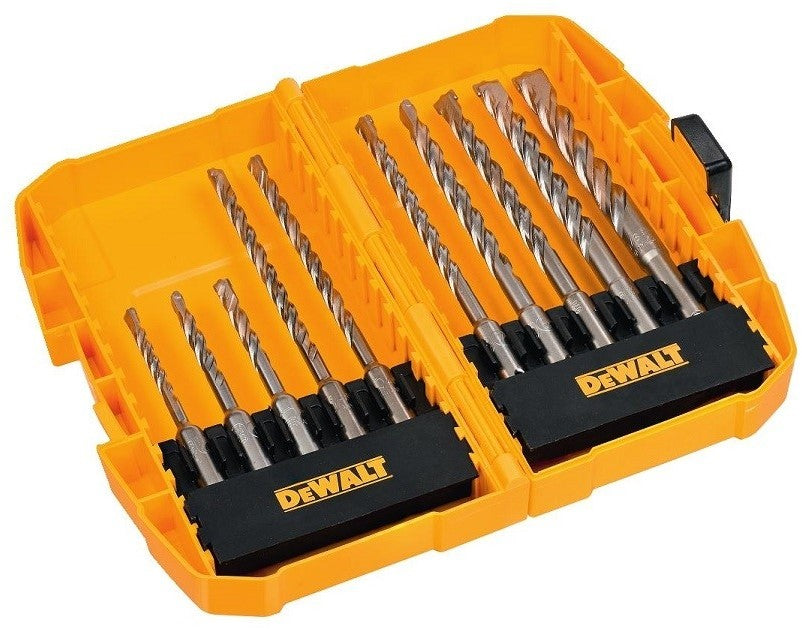 DT7935B 10-teiliges Bohrer-Set SDS Plus im robusten Koffer