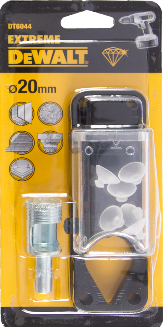 DT6044 Fliesenbohrer 20 mm + Wasserreservoir