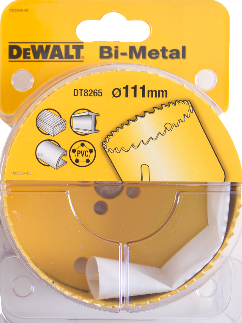 DT8265 Gatenzaag BIM 111 millimeter DEW-DT8265-QZ