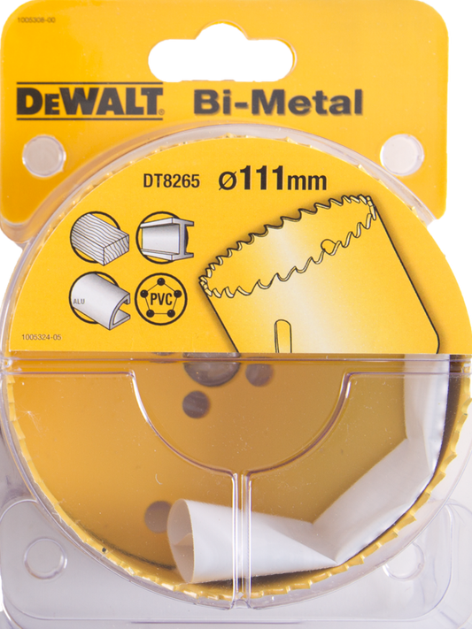 DT8265 Lochsäge BIM 111 Millimeter DEW-DT8265-QZ