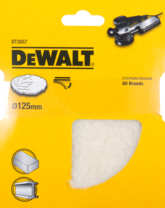 DT3557 Reinigungsmantel 125 Millimeter DEW-DT3557-QZ