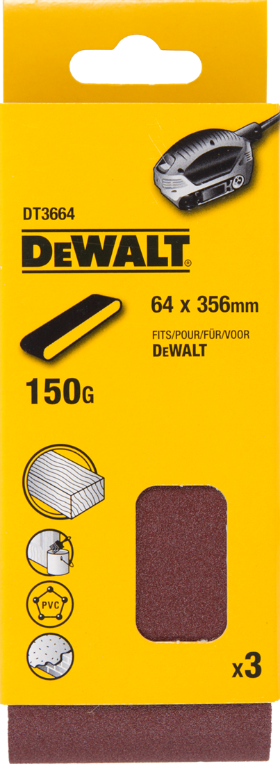 DT3664 P150 Schuurband 64x356mm VE=3