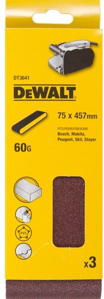 DT3641 P60 Schuurband 75x457mm VE=3