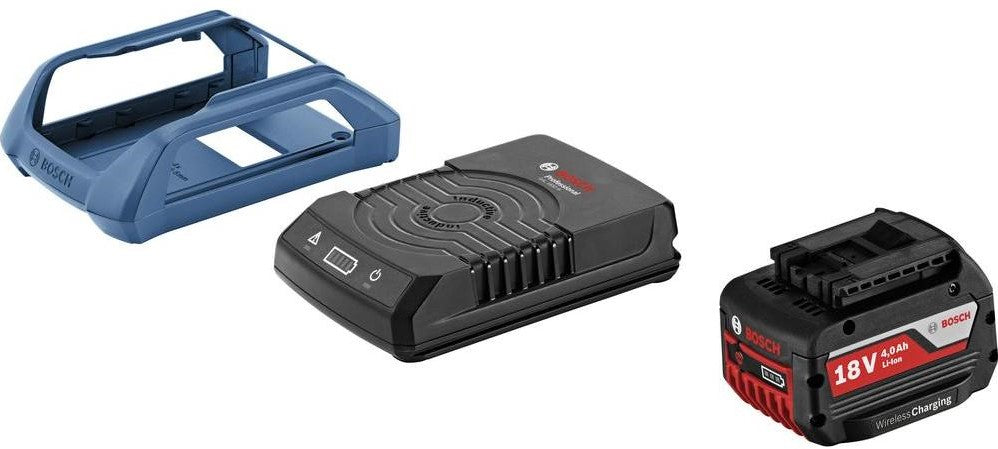 Bosch Blue GBA MW-C Wireless Charging Starter Set 1pc 18V 4.0Ah Li-ion Akkus + Ladegerät