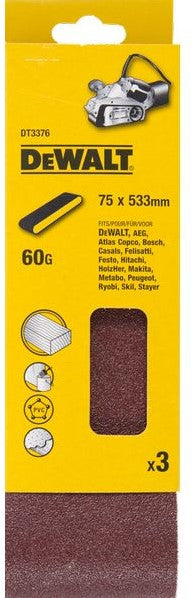 DT3376 P60 Schuurband 75x533mm VE=3