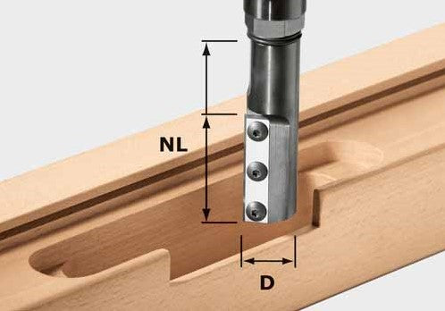 Festool HW KN D24/50 WP/K Keermes groeffrees
