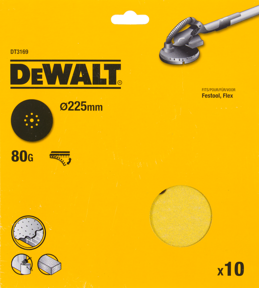 DT3169 Schleifteller 225mm VE=10