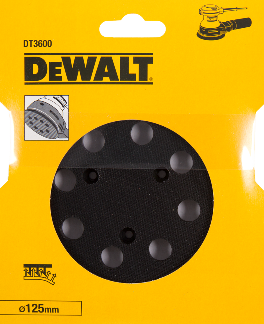 DT3600 Backing pad DEW-DT3600-QZ