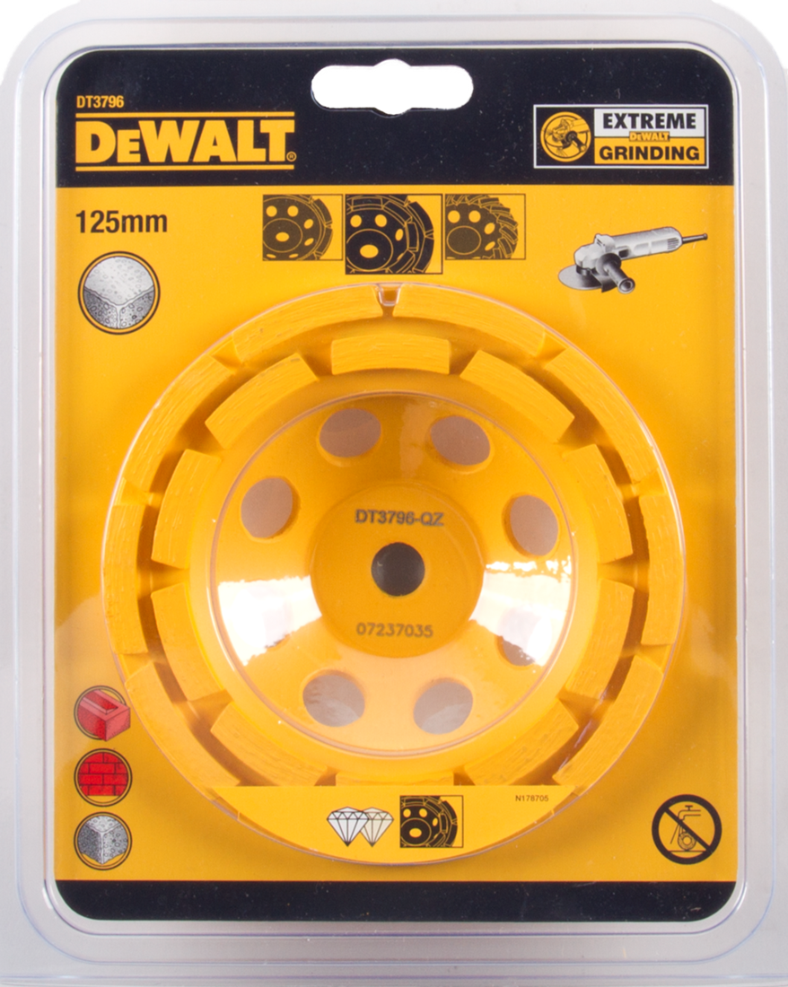 DT3796 Diamantslijpkop Dubbel 127mm.