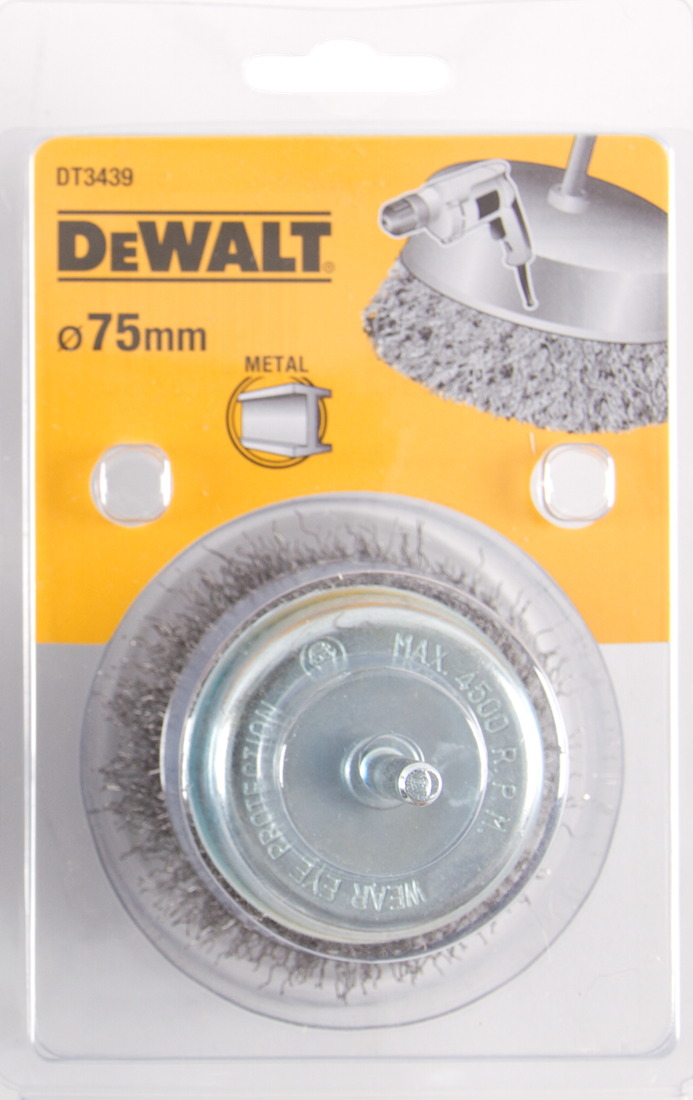 DT3439 Topfbürstenbohrer 75 Millimeter DEW-DT3439-QZ