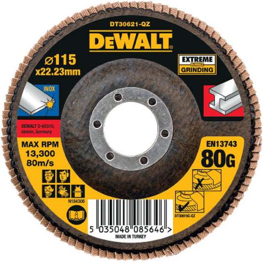 DT30621 Fächerscheibe EXTREME 115 Millimeter DEW-DT30621-QZ