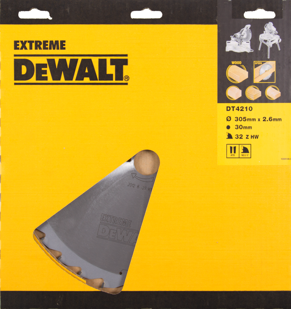 DT4210 Cirkelzaagblad Extreme 305x2.6x30mm 32T