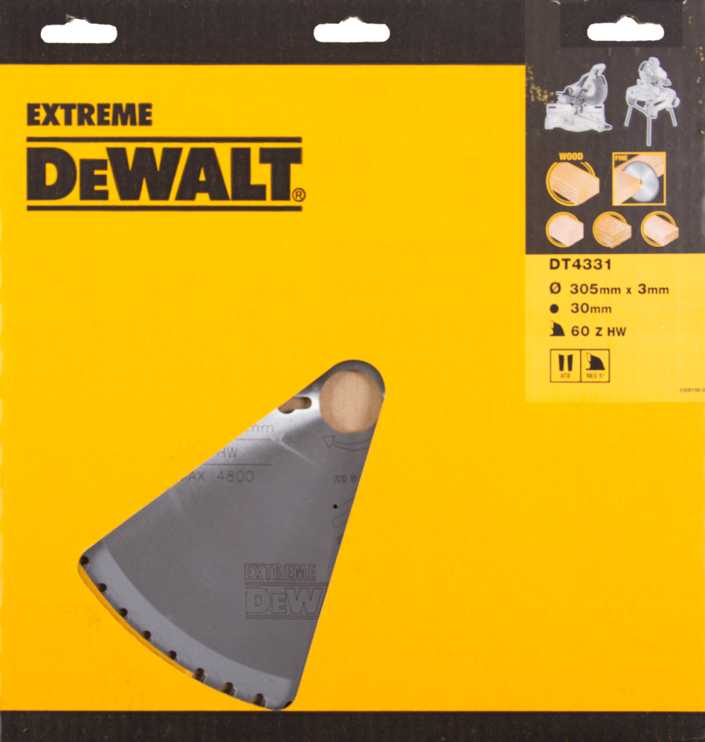 DT4331 Kreissägeblatt Extreme 305x2,2x30mm 60Z