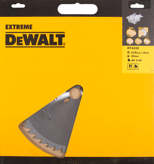 DT4332 Cirkelzaagblad Extreme 315x2.2x30mm 48T