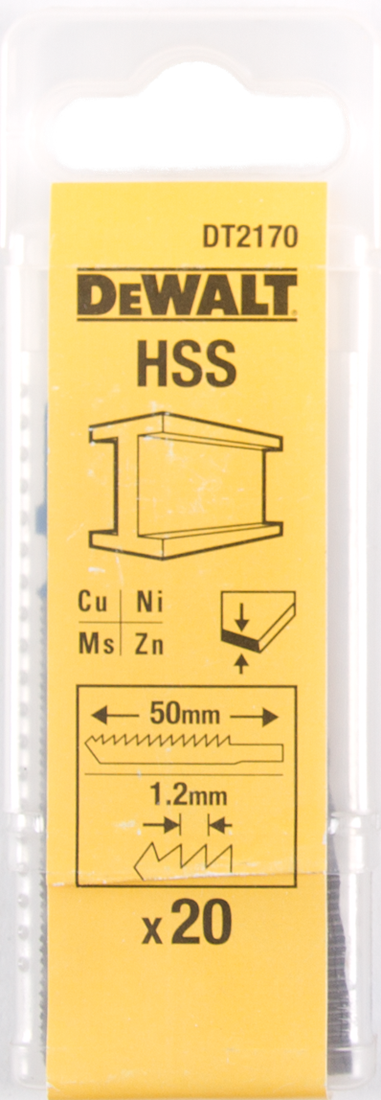 DT2170 Decoupeerzaagblad HSS DEW-DT2170-QZ
