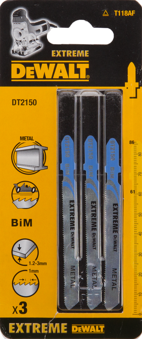 DT2150 Jigsaw blade BiM DEW-DT2150-QZ