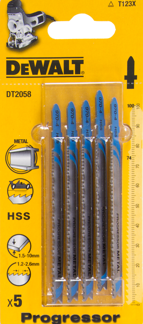 DT2058 Stichsägeblatt HSS DEW-DT2058-QZ