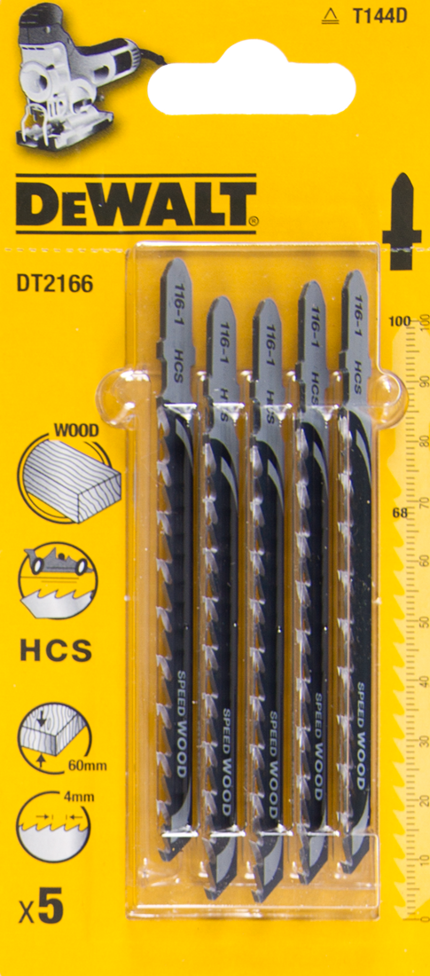 DT2166 Stichsägeblatt HCS DEW-DT2166-QZ