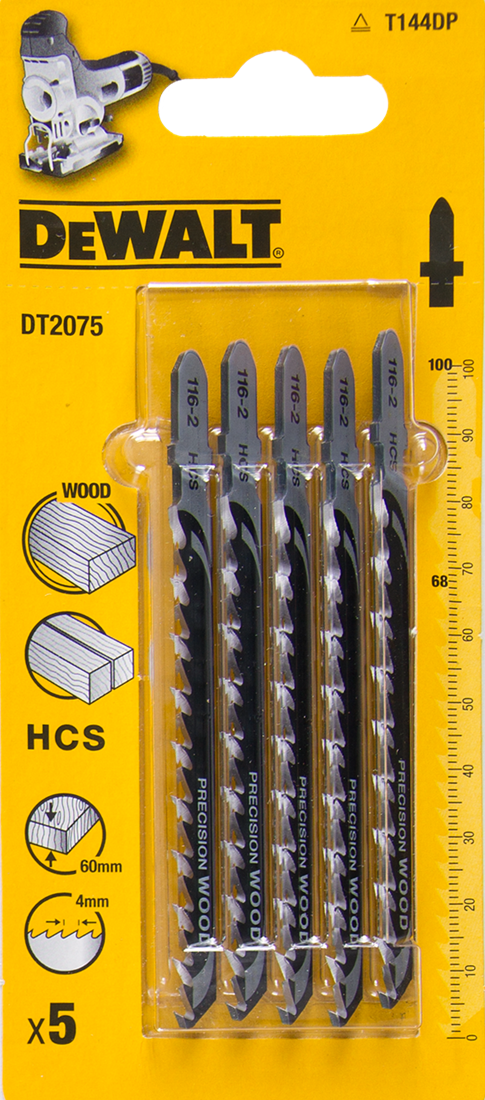DT2075 Decoupeerzaagblad HCS DEW-DT2075-QZ