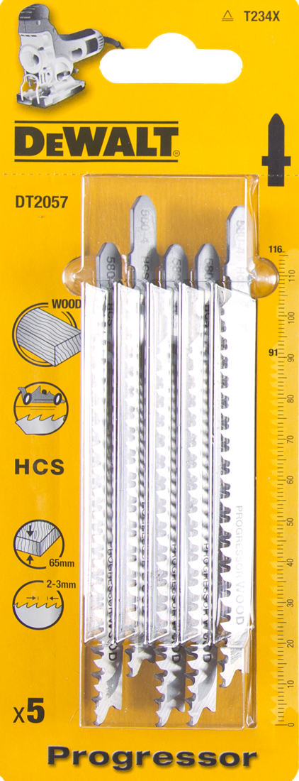 DT2057 Jigsaw blade HCS DEW-DT2057-QZ