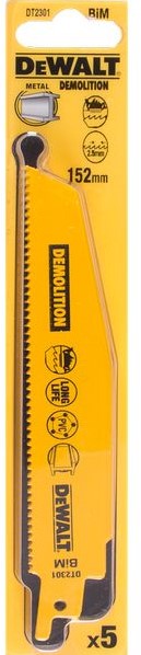 DT2301 Reciprozaagblad DEW-DT2301-QZ