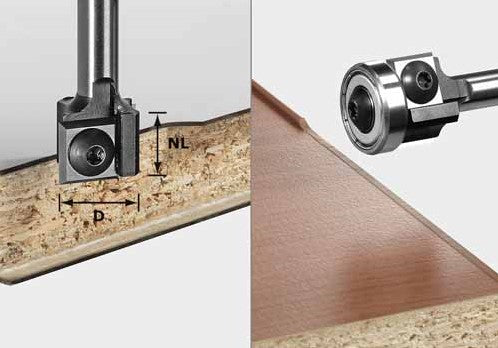 Festool S8 HW D19 12x12 KL OFK Wendemesser-Kantenfräser HW 499806