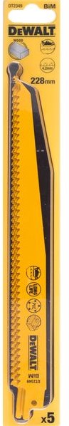 DT2349 Saber saw blade DEW-DT2349-QZ