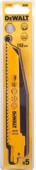 DT2351 Saber saw blade DEW-DT2351-QZ