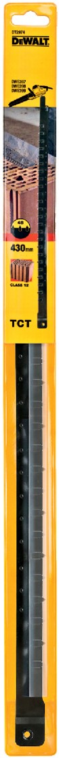 DT2974 Alligatorzaagblad TCT 430mm Holle blokken