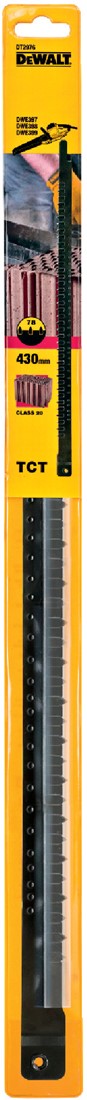 DT2976 Alligator-Sägeblatt TCT 430 mm Hohlblöcke
