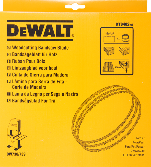 DT8482 Bandsägeblatt DEW-DT8482-QZ