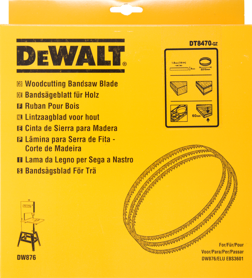 DT8470 Lintzaagblad DEW-DT8470-QZ