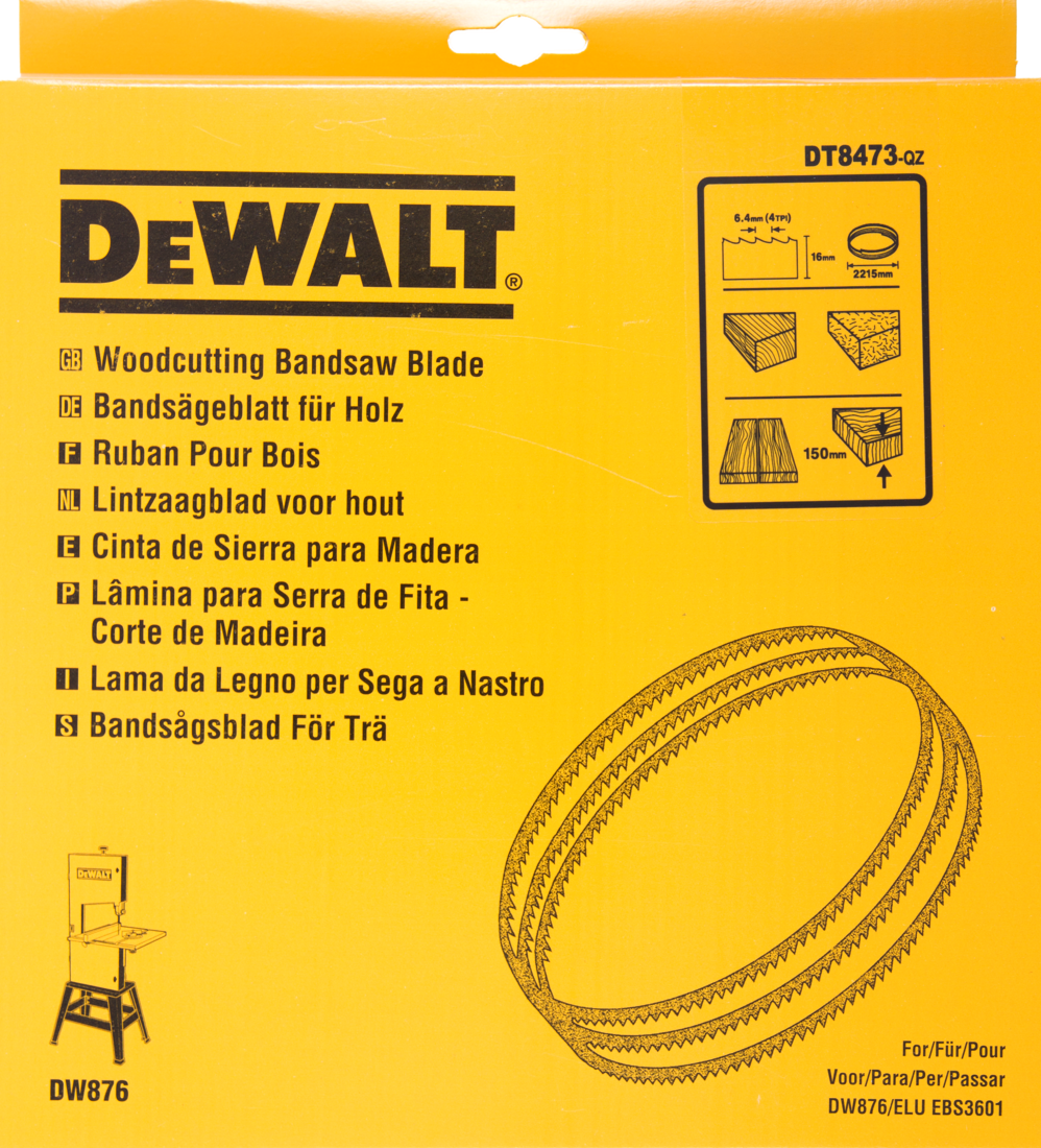 DT8473 Lintzaagblad DEW-DT8473-QZ