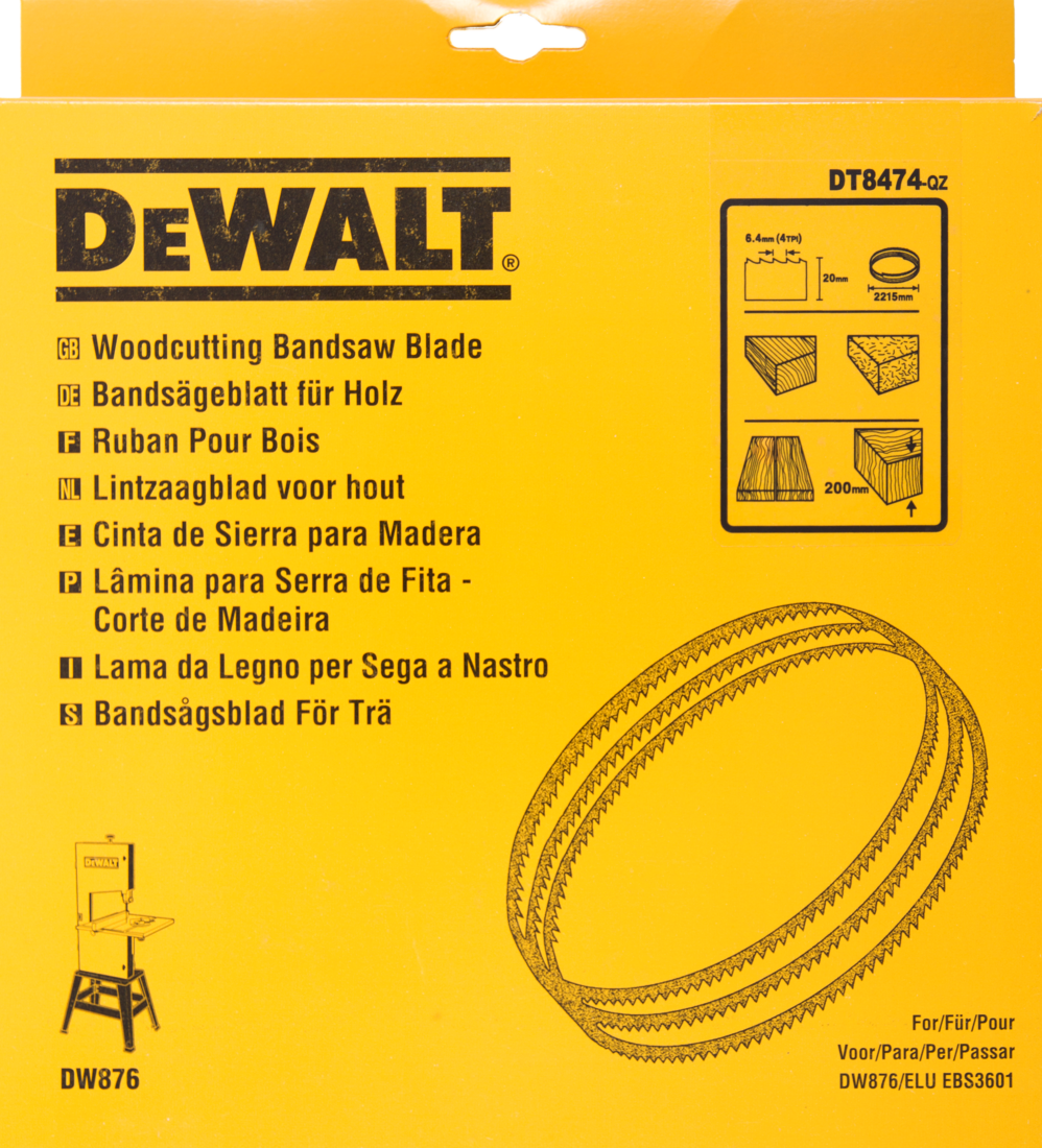 DT8474 Lintzaagblad DEW-DT8474-QZ