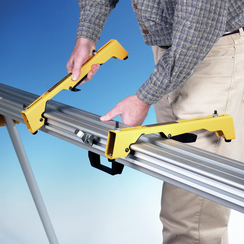 DE7023 Onderstel voor afkortzaag incl. Montagebeugels