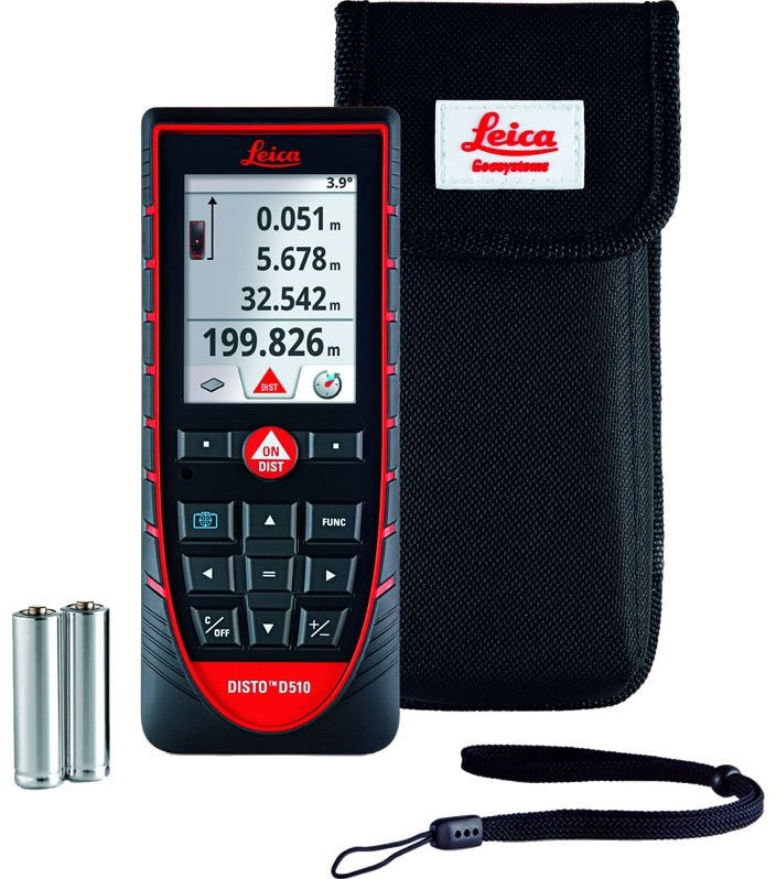 Leica Disto D510 Laserafstandsmeter 200m incl. Holster