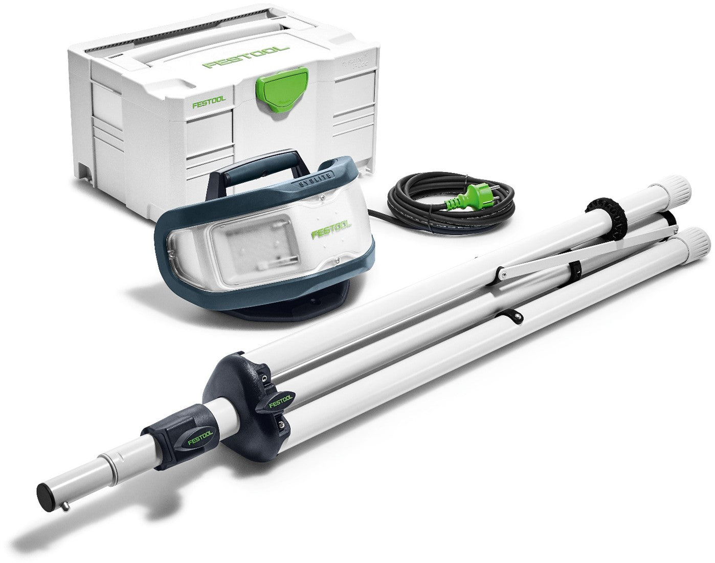 Festool Arbeitsscheinwerfer SYSLITE DUO-Set 8000 Lumen 180° 574653