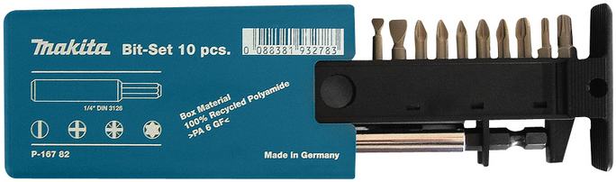 Makita P-16782 Schrauben-Bit-Satz 11-tlg. MAK-P-16782