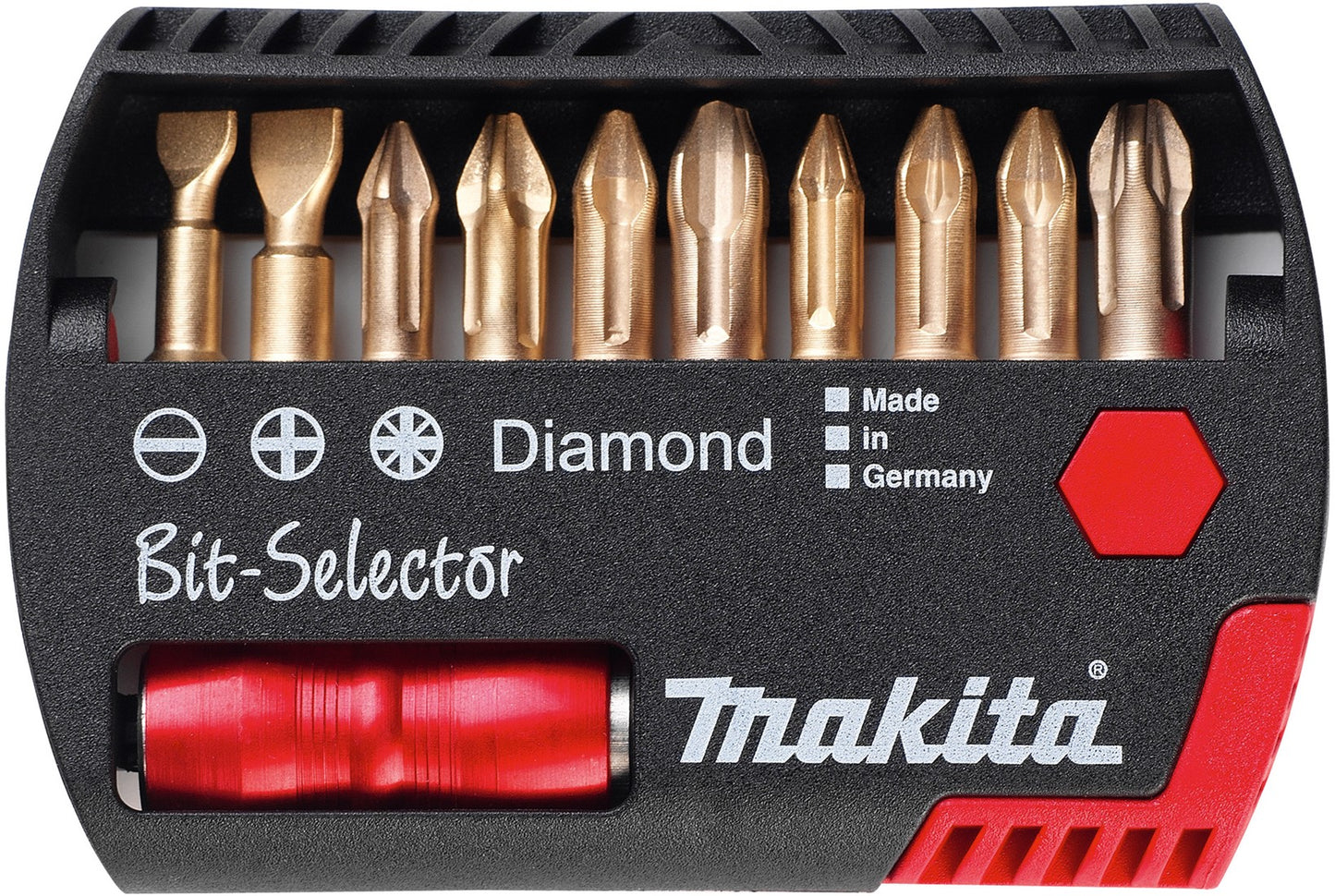 Makita P-53746 Schraubendreher-Bit-Satz 11-tlg Diamant""""