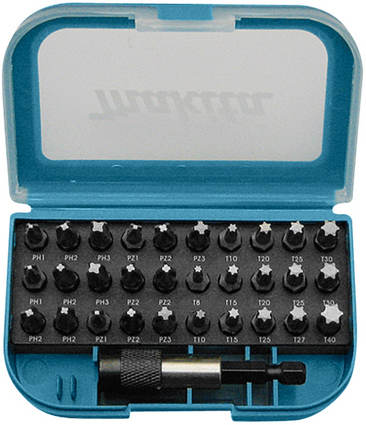 Makita P-73374 Bit-Satz 31-teilig Phillips, Pozidriv und TORX