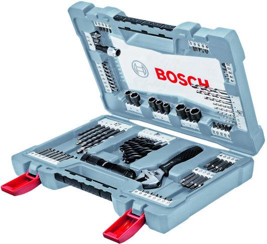 Bosch 91-piece Premium X-Line Drill and Bit Set